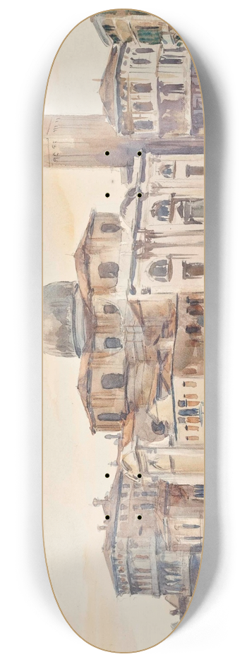 John Singer Sargent - San Geremia 8.25 inch art skate deck