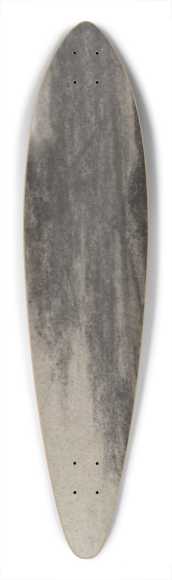 Georges Michel - Landscape 39.3 inch art pintail longboard deck
