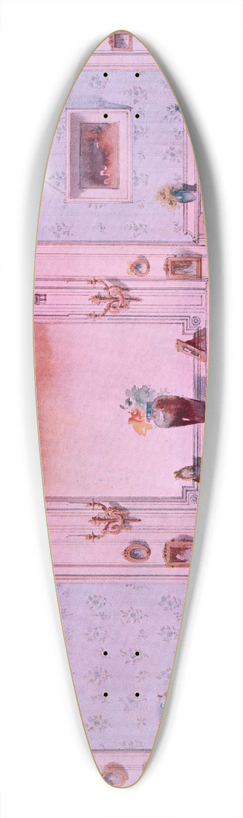 Georges Rmon - Chambre denfants. 39.3 inch art pintail longboard deck