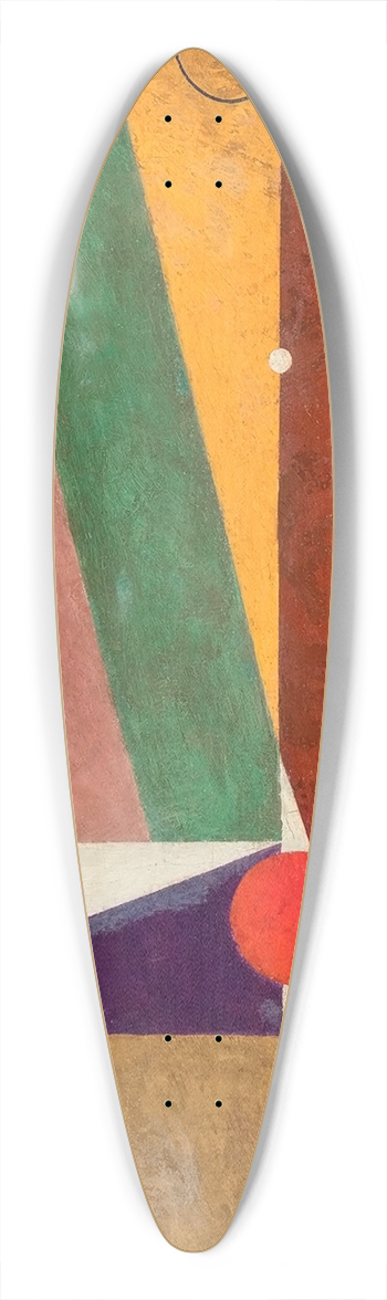 Georges Valmier - Personnage couch 39.3 inch art pintail longboard deck