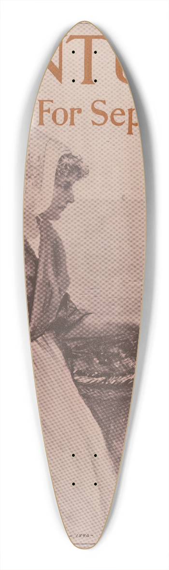 George Wharton Edwards - The century for September. 39.3 inch art pintail longboard deck