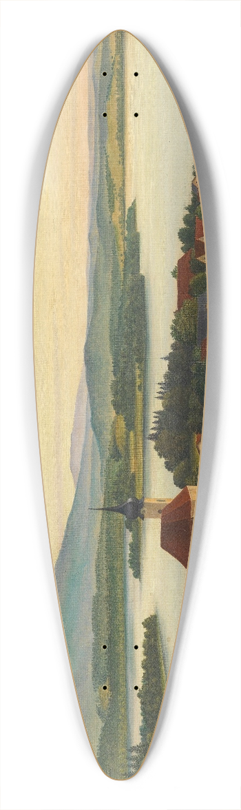 Georg Schrimpf - Staffelsee 39.3 inch art pintail longboard deck