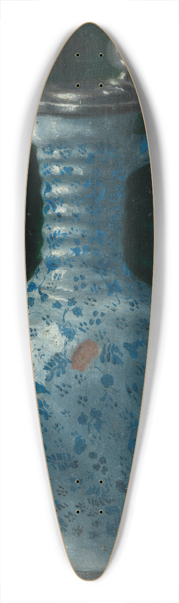 Georg Wilhelm Issel - Zwei Eichbume 39.3 inch art pintail longboard deck