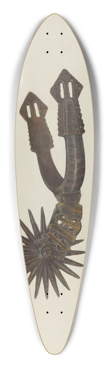 Gerald Transpota - Spur 39.3 inch art pintail longboard deck