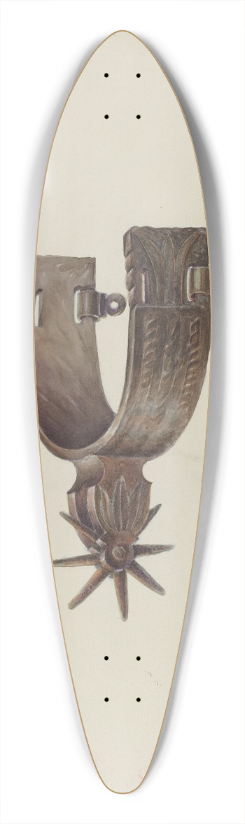 Gerald Transpota - Spur 39.3 inch art pintail longboard deck