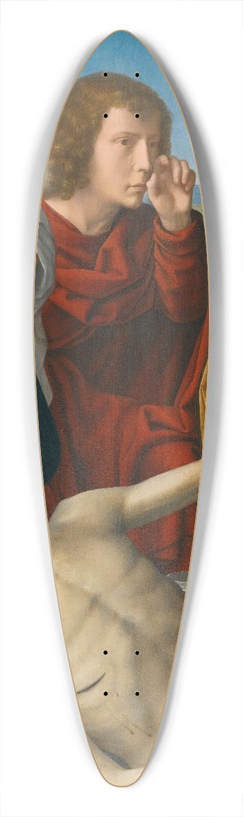 Gerard David - The Lamentation 39.3 inch art pintail longboard deck