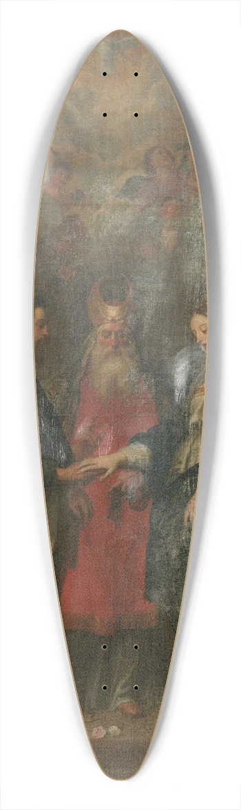 Gerard Seghers - Marriage of Mary 39.3 inch art pintail longboard deck