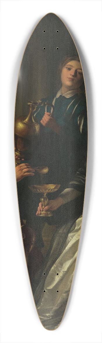 Gerard van Honthorst - Artemisia 39.3 inch art pintail longboard deck