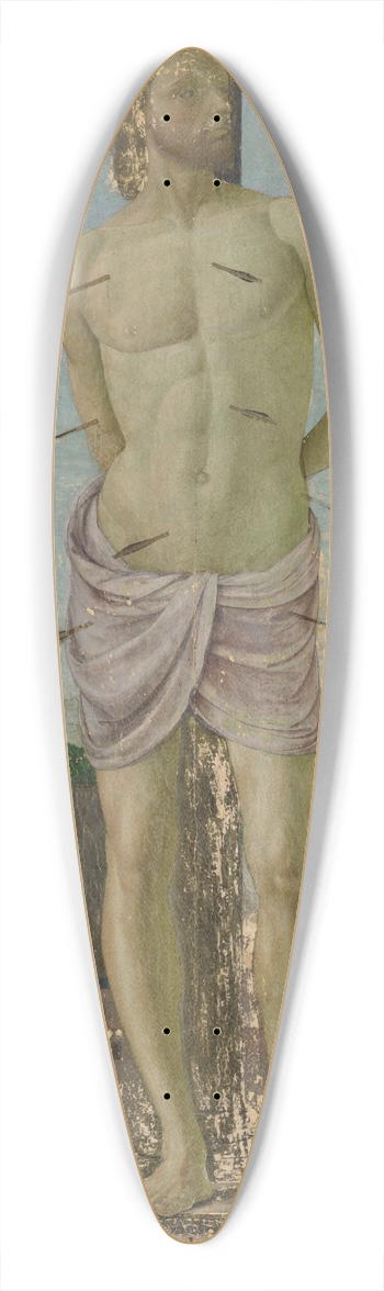 Gherardo di Giovanni del Fora - SaintSebastian 39.3 inch art pintail longboard deck