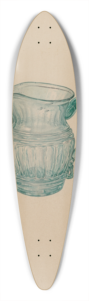 Giacinto Capelli - Creamer 39.3 inch art pintail longboard deck