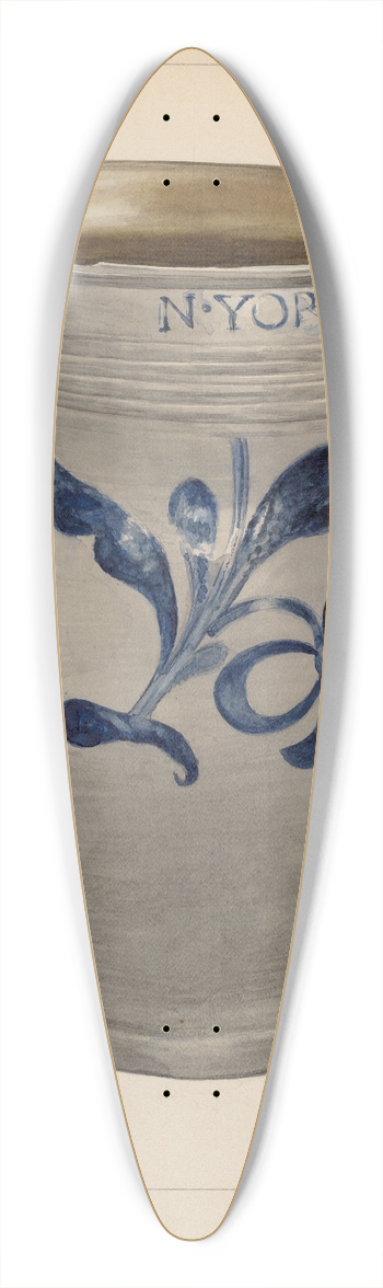 Giacinto Capelli - Jar 39.3 inch art pintail longboard deck