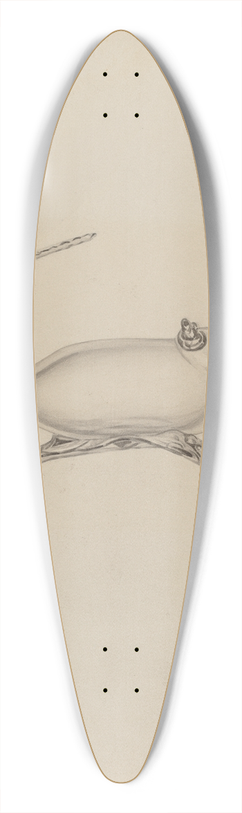 Giacinto Capelli - Mouse 39.3 inch art pintail longboard deck