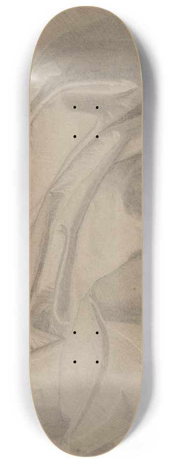 John Singleton Copley - Drapery Study for Mary and Elizabeth Royall 8.25 inch art skate deck