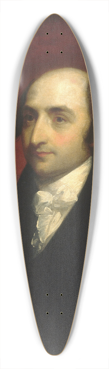 Gilbert Stuart - Albert Gallatin 39.3 inch art pintail longboard deck