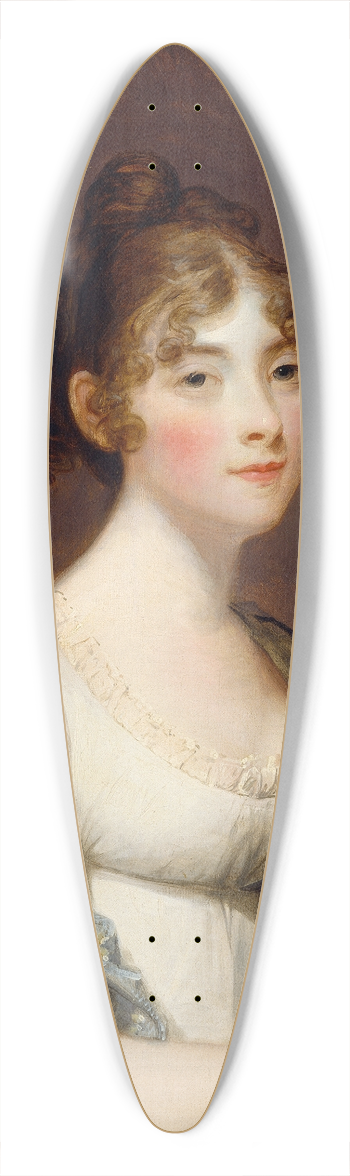 Gilbert Stuart - Ann Barry 39.3 inch art pintail longboard deck