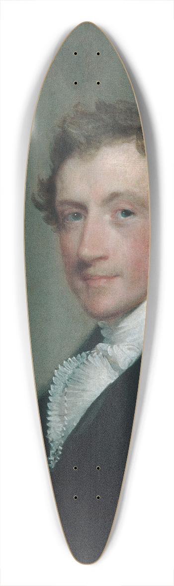 Gilbert Stuart - David Sears, Jr. 39.3 inch art pintail longboard deck