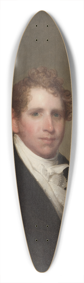 Gilbert Stuart - Dr. James Stuart 39.3 inch art pintail longboard deck