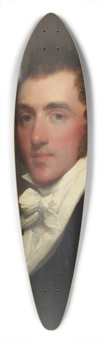 Gilbert Stuart - Henry Rice 39.3 inch art pintail longboard deck
