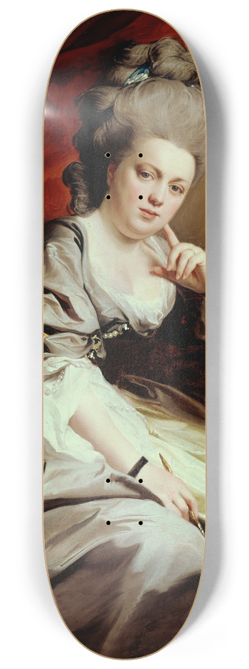 John Singleton Copley - Mrs. Clark Gayton 8.25 inch art skate deck