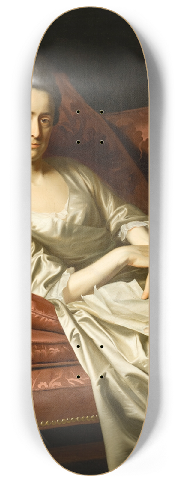 John Singleton Copley - Portrait Of A Lady 8.25 inch art skate deck