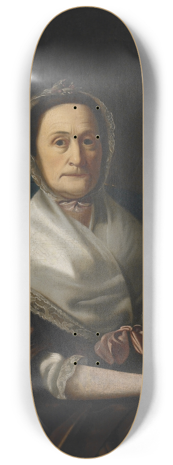 John Singleton Copley - Portrait of Mrs. Ebenezer Austin 8.25 inch art skate deck