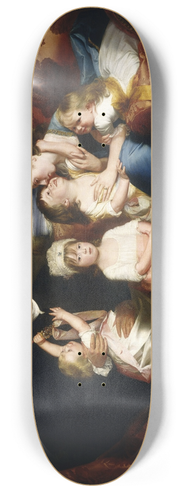 John Singleton Copley - The Copley Family 8.25 inch art skate deck