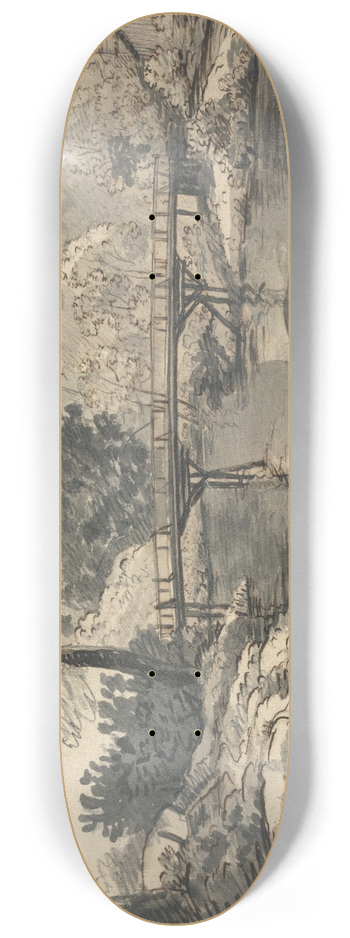 John Skippe - Duckinfield, Cheshire 8.25 inch art skate deck