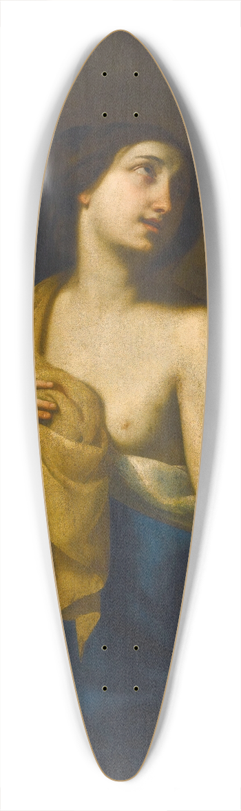 Giovan Francesco de Rosa - Saint Agatha 39.3 inch art pintail longboard deck