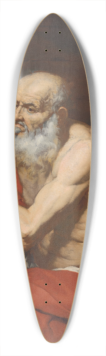 Giovanni Battista Langetti - Diogenes 39.3 inch art pintail longboard deck