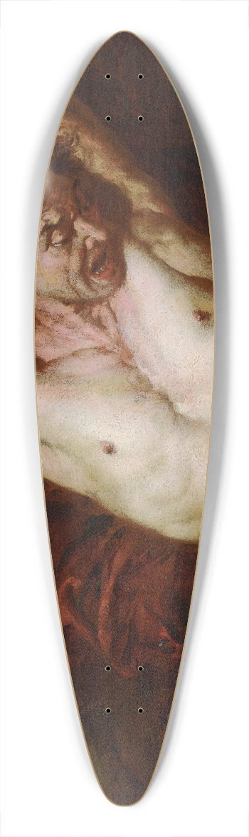 Giovanni Battista Langetti - Tityus 39.3 inch art pintail longboard deck