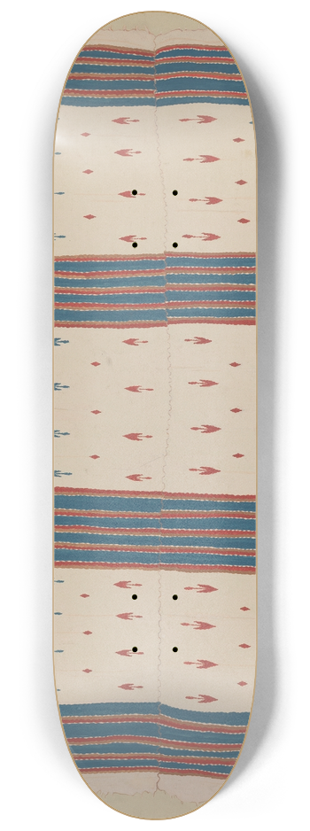 American 20th Century - Textile 8.25 inch art skate deck