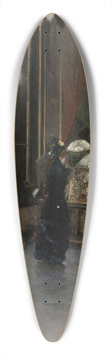 GiuseppeDe Nittis - La parfumerie Violet,  langle du boulevard des Capucines et de la rue Scribe. 39.3 inch art pintail longboard deck