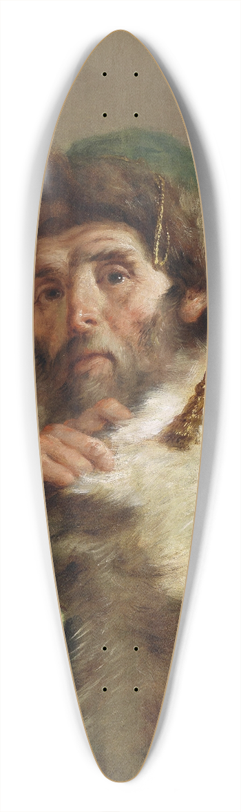 Giuseppe Nogari - Allegorie Winter 39.3 inch art pintail longboard deck