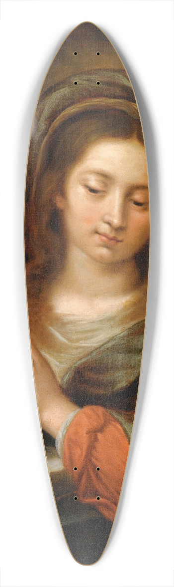Giuseppe Nuvolone - Madonna In Preghiera 39.3 inch art pintail longboard deck