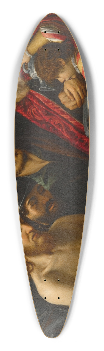 Giuseppe Vermiglio - Christ before Pilate 39.3 inch art pintail longboard deck