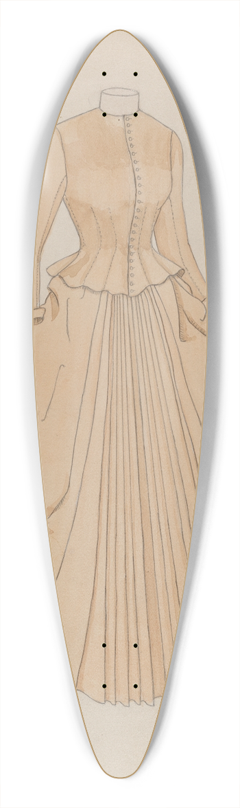 Gladys Cook - Dress 39.3 inch art pintail longboard deck