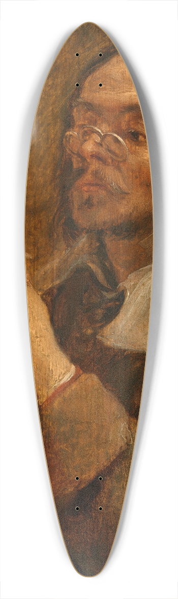 Gonzales Coques - Sight 39.3 inch art pintail longboard deck