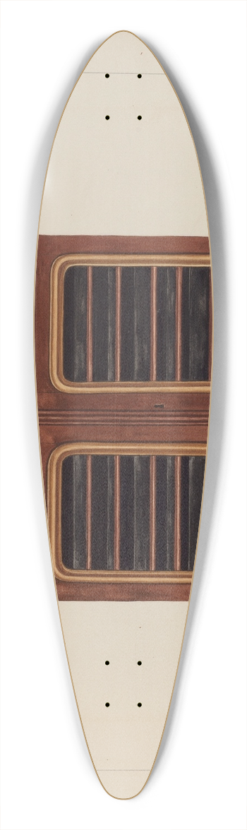 Gordena Jackson - Cabinet 39.3 inch art pintail longboard deck