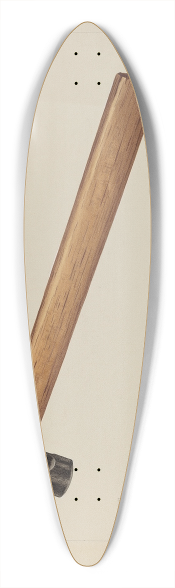 Gordena Jackson - Hammer 39.3 inch art pintail longboard deck