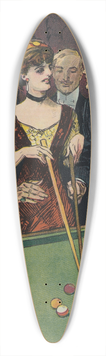 Gordon Grant - The bridge crush 39.3 inch art pintail longboard deck