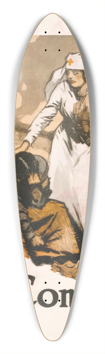 Gordon Grant - The comforter 39.3 inch art pintail longboard deck