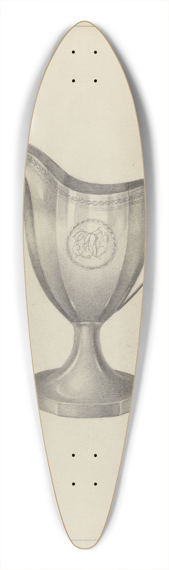 Gordon Sanborn - Silver Pitcher 39.3 inch art pintail longboard deck