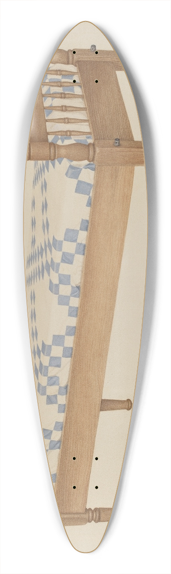 Grace Bolser - Small Day Bed 39.3 inch art pintail longboard deck