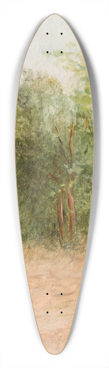 Grace Carpenter Hudson - Portrait of Ms. Woods 39.3 inch art pintail longboard deck