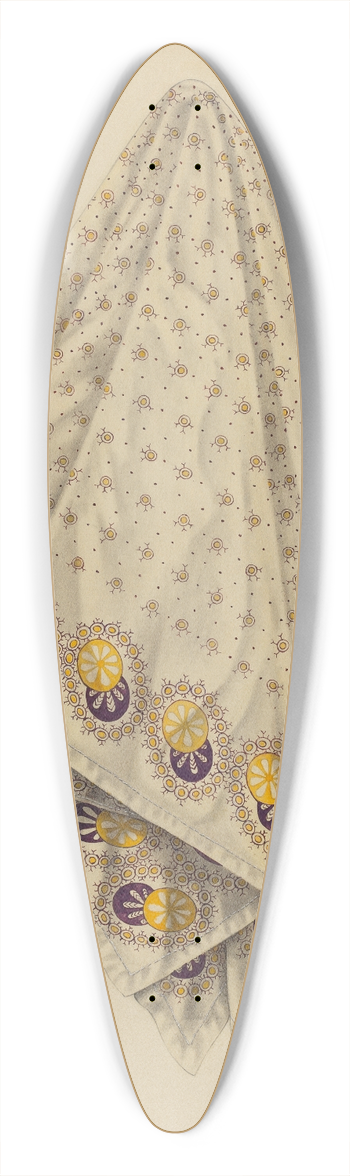 Grace Halpin - Handkerchief 39.3 inch art pintail longboard deck