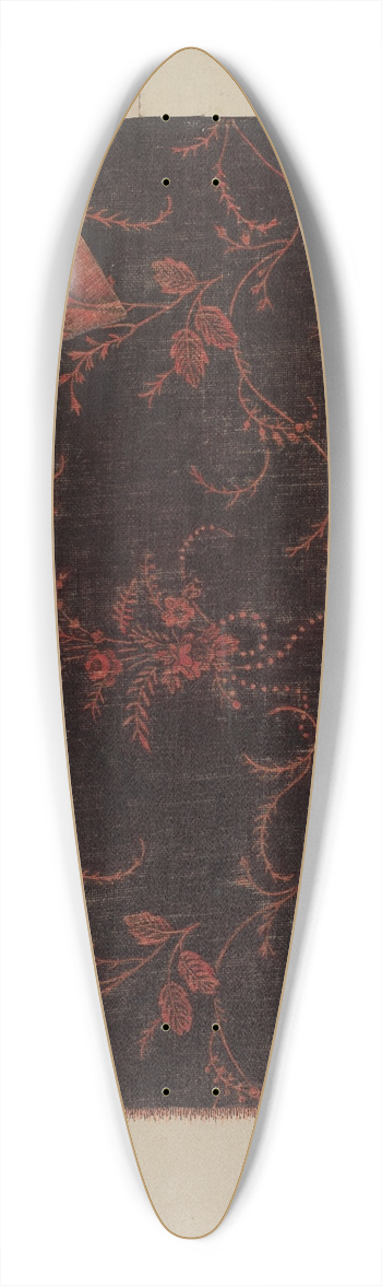 Grace Halpin - Textile 39.3 inch art pintail longboard deck