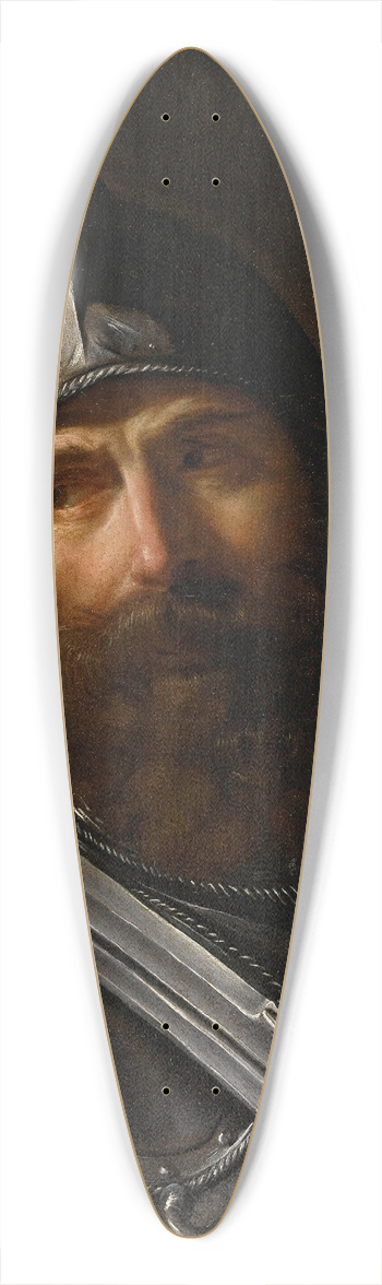 Guercino - Mars 39.3 inch art pintail longboard deck