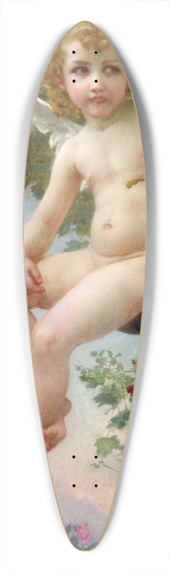 Guillaume Seignac - Cupid 39.3 inch art pintail longboard deck