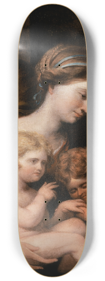 John Trumbull - Holy Family 8.25 inch art skate deck