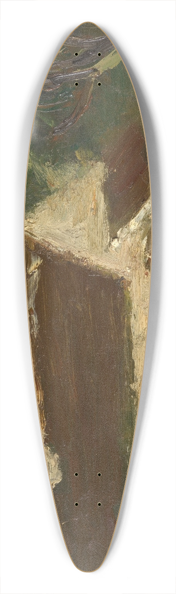 Gustave De Smet - Farm 39.3 inch art pintail longboard deck